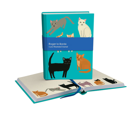 AS070-Roger La B-Pretty Paws Illustrated Journal-Notebook-Everyday