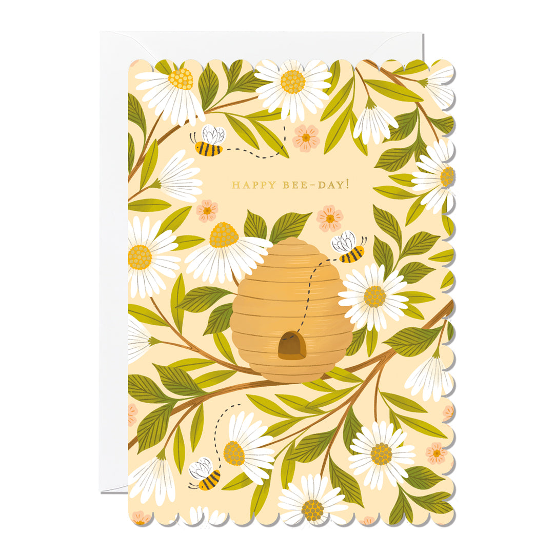 C270-Ricicle Cards-Birthday Beehive-Card-