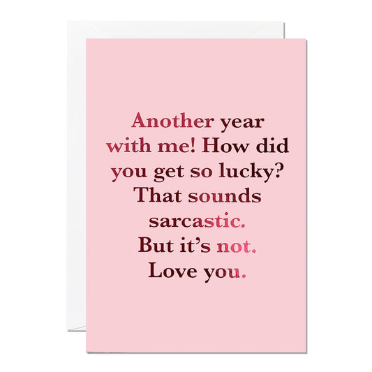 C284-Ricicle Cards-Another Year With Me-Card-