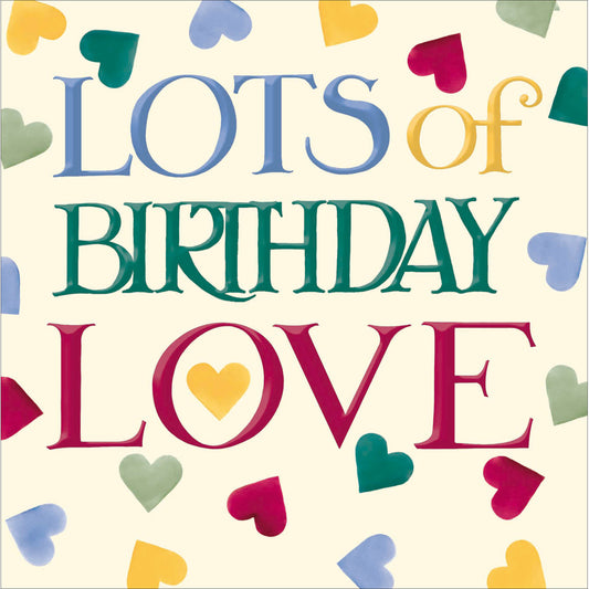 517792-Woodmansterne-P Cardsngl Emmab Birthday Birthday Love-Card-Emma Bridgewater