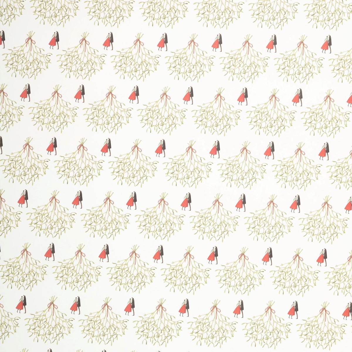 HC025-Laura Stoddart-Christmas Kiss-Xmas Wrap-Christmas Gift Wrap