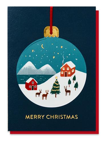 BAUB004-Stormy Knight-Xmas Card-Christmas Bauble
