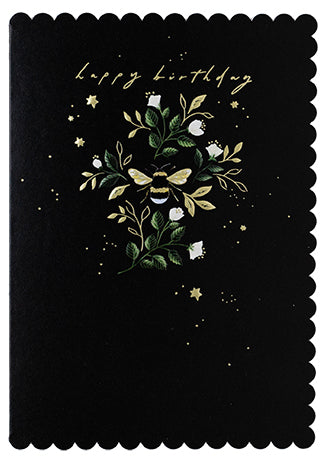 EMI02K-Meraki-Bee-Card-Midnight Garden