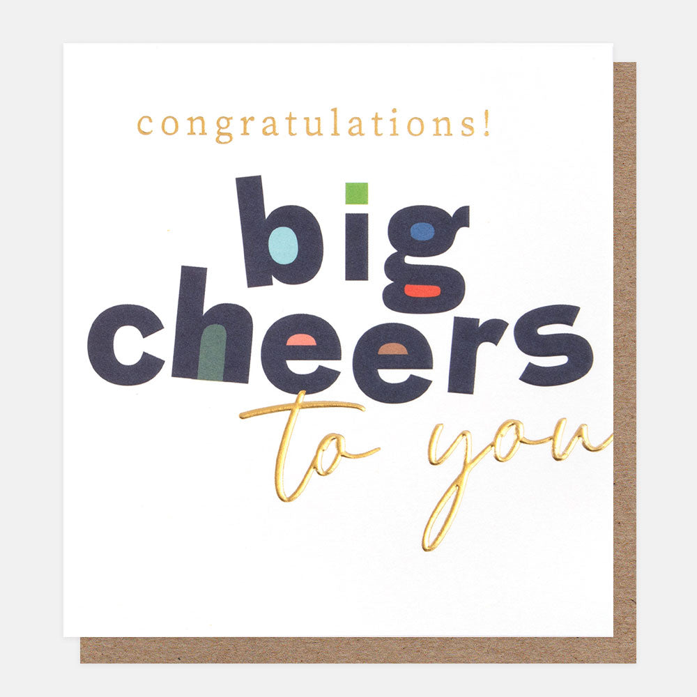 CER016-Caroline G-Congratulations! Big Cheers To You-Card-Cheers