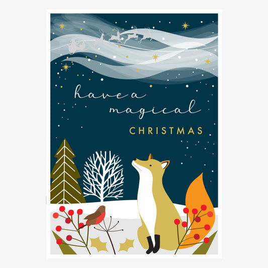 WDX029-Think of Me-Magical Christmas-Xmas Card-Wonder