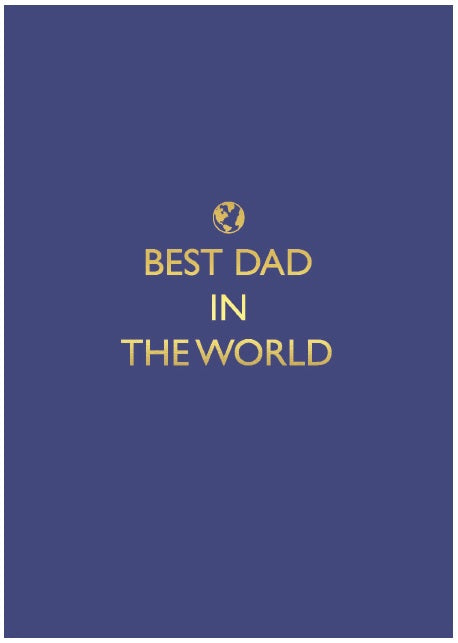 ST914-Bluebell33-Best Dad In The World-Card-