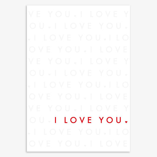 VLD026-Think of Me-I Love You-Card-Vday