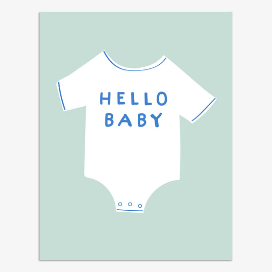 BP024-Think of Me-Hello Baby Blue-Card-Boop