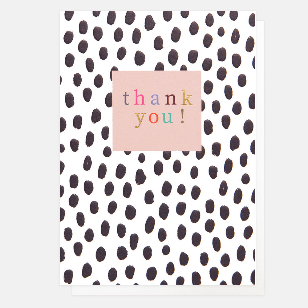 PWK008-Caroline G-Thank You-Card-Pattern Work