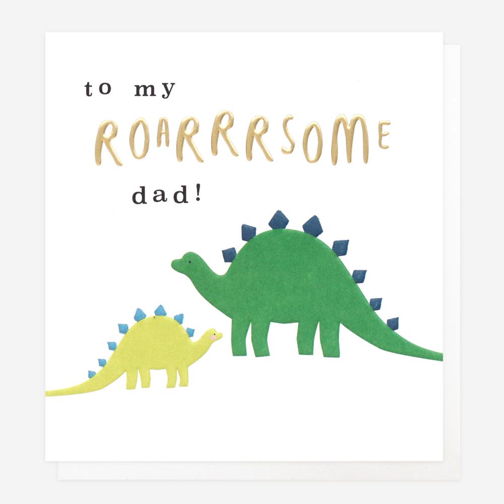 FTH001-Caroline G-To My Roarsome Dad-Card-