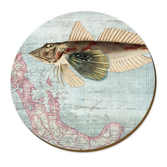 TWPM021 Live Wires Kumukumu Fish Placemat