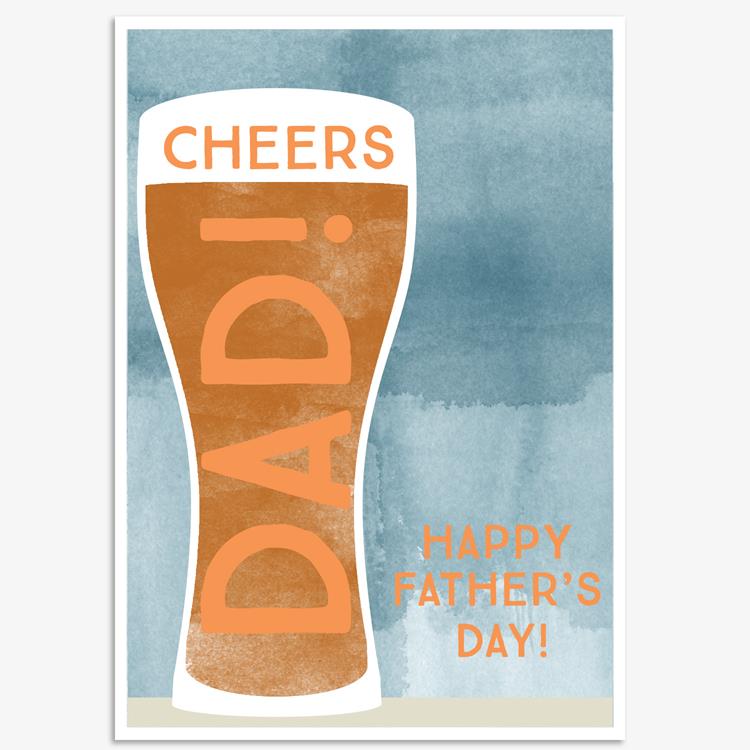 FHO002-Think of Me-Cheers Dad-Card-