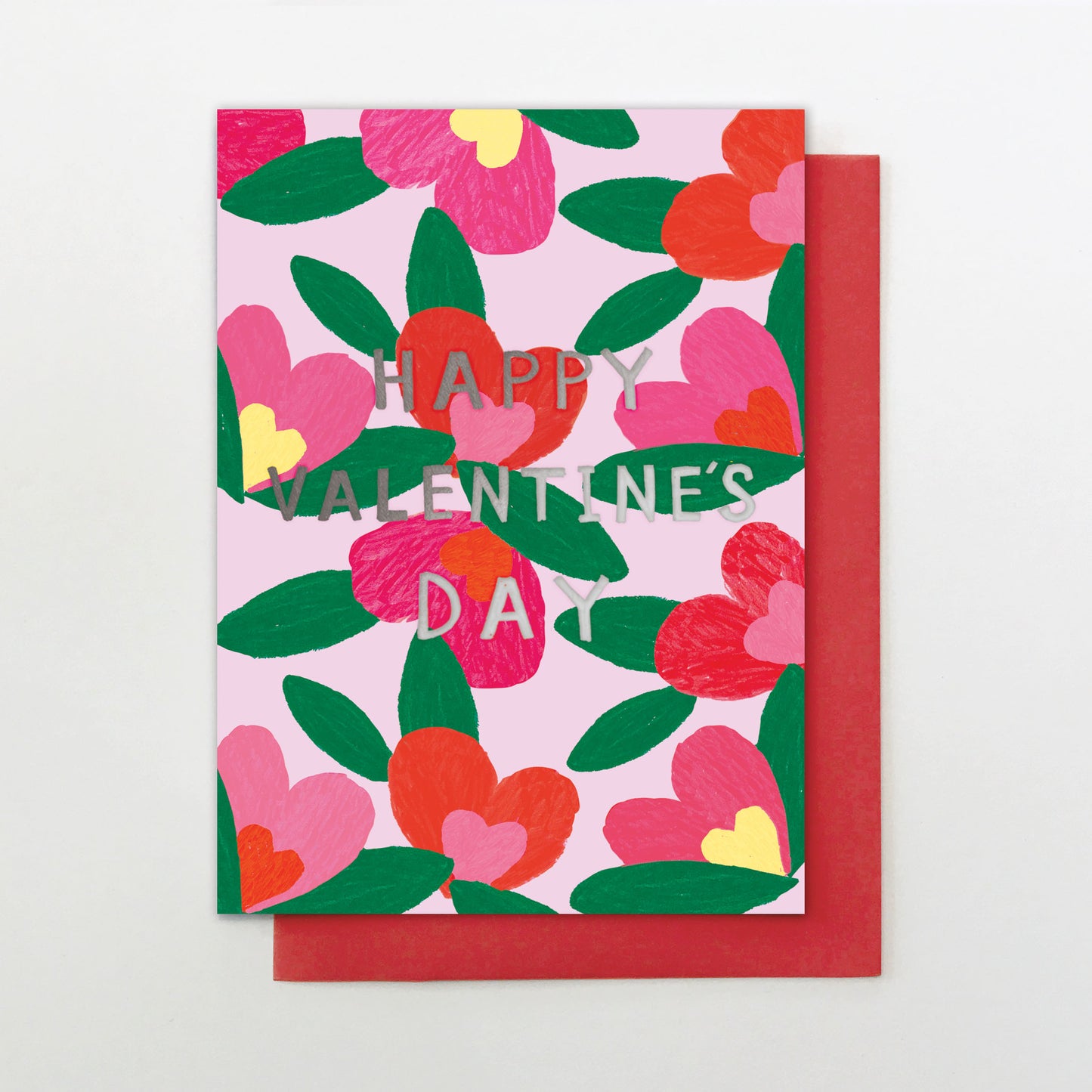 IN003-Stop The Clock-Valentine'S Day Floral Pattern-Card-So Into You