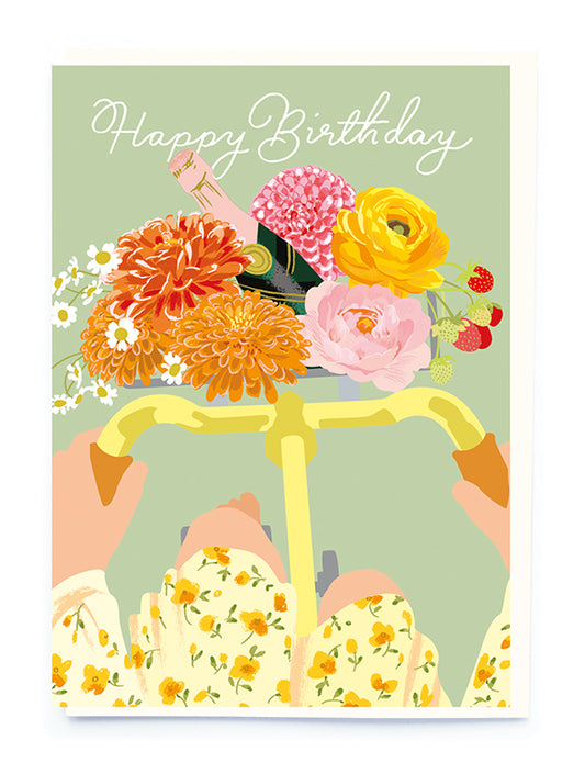 CK021-Noi-Happy Birthday Bike-Card-