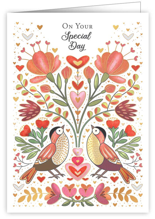 3687-Quire-Love Birds-Card-Mac Classic