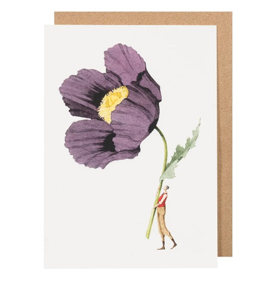 GC053-Laura Stoddart-Poppy-Greeting Cards-Card