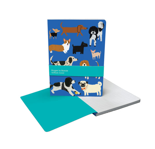 AMB032-Roger La B-Shaggy Dogs A5 Softback Journal-Notebook-Everyday