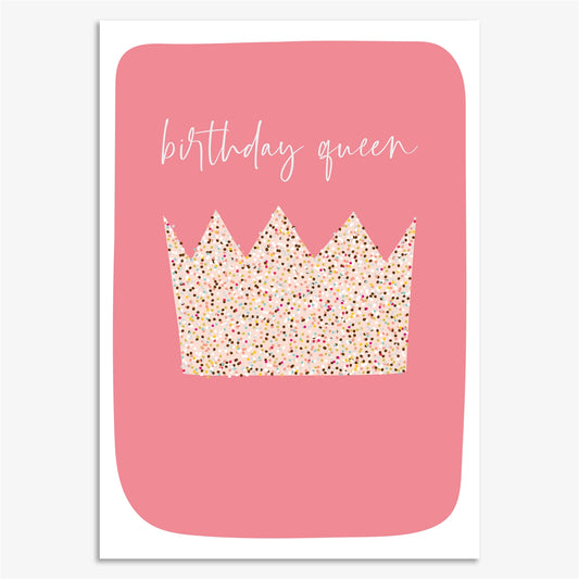 STA032-Think of Me-Birthday Queen-Card-Stella