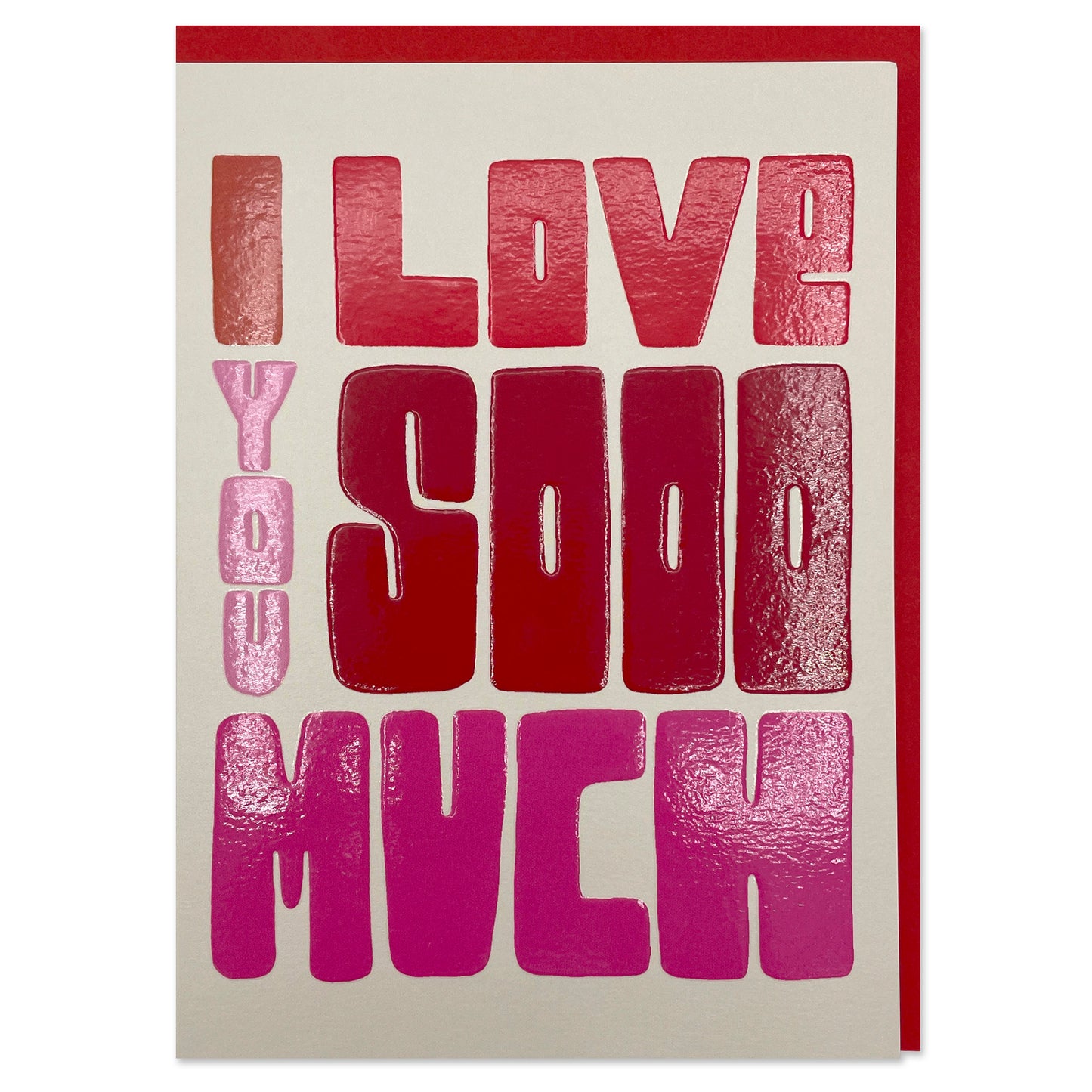 HPS047-Raspberry Blossom-I Love You So Much-Card-Happiness