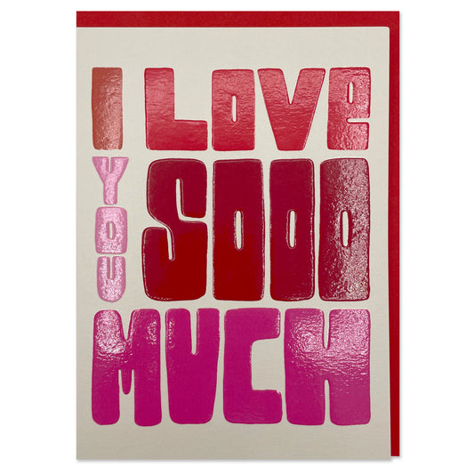 HPS047-Raspberry Blossom-I Love You So Much-Card-Happiness
