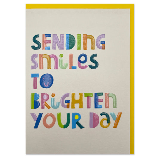 SUN006-Raspberry Blossom-Sending Smiles To Brighten Your Day-Card-Sunshine