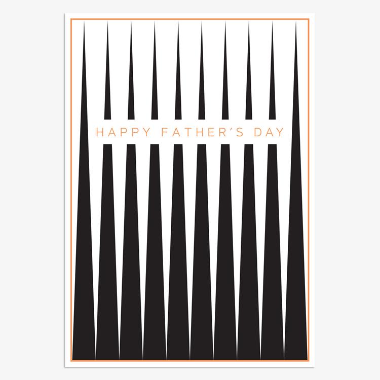 FDR004-Think of Me-Happy Fathers Day Geo-Card-